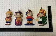 ペコちゃん　キャラクター フィギュア 4体セット