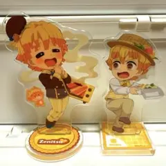 鬼滅の刃　我妻善逸　アクリルスタンド　二点セット　ホワイトデー　ピクニック