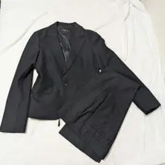 INDIVI ビジネスパンツスーツ 黒