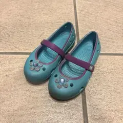 クロックス サンダル 水色 サイズ 約18cm