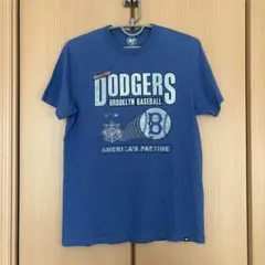 47 Dodgers ブルー Tシャツ　M