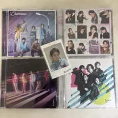 Aぇ! group Chameleon 4形態CD 特典チェキ風写真付き