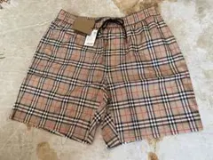 新品未使用 BURBERRY LONDON ハーフ パンツ L チェック柄