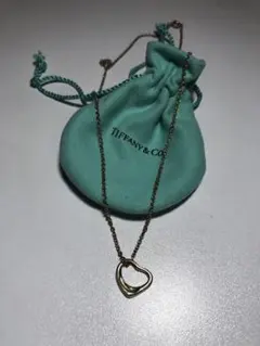 Tiffany オープンハート ネックレス