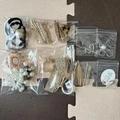ネックレス　ピアス　ヘア　ピン　ゴム　アクセサリー　セット