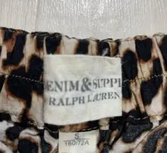 Ralph Lauren DENIM & SUPPLY ヒョウ柄ショートパンツ