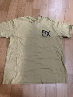 RVCA スリッチ ベージュ 半袖Tシャツ