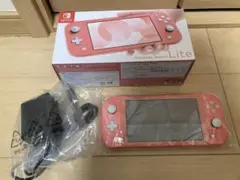 ニンテンドー Switch ライト コーラルピンク 本体