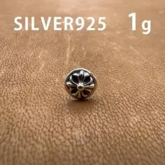 クロスボールスタッドピアス シルバー 925 SILVER 925 3100
