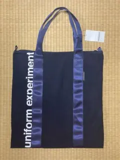 uniforms experiment U.E. NAVY トート uniforms experiment U.E. NAVY トートバッグ - メルカリ