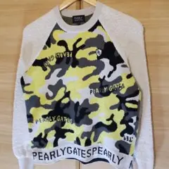 PEARLY GATES パーリーゲイツ新オシャレデザイン迷彩セーターほぼ未使用