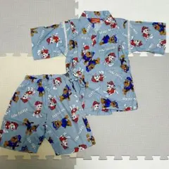 100cm パウパトロール甚平　マーシャル　チェイス　男の子　総柄