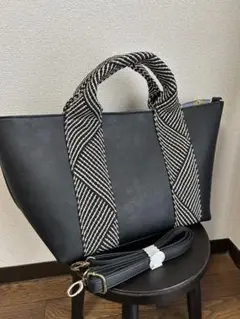 【新品】A4サイズ 2way ラメ入り ラメ トートバック ショルダーバッグ