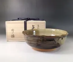 萩焼 味舌隆司 萩茶碗 銘　千年翠　大徳寺悦道　箱書き　共箱 楽天市場】（三月◇特売品）味舌隆司作 萩焼茶碗 前大徳 高橋悦