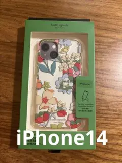 kate spade iPhone14 花柄ソフトケース