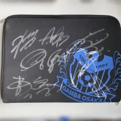 GAMBA OSAKA サイン入りパソコンケース