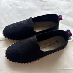 HAWKINS ホーキンスジュートスリッポン　BLACK LACE