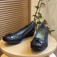 【未使用品】フィットフィット コンフォートパンプス バレエシューズ 23.5cm