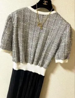 ツイードワンピース　新品未使用品