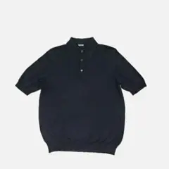 malo Polo Knit Shirt Navy 46