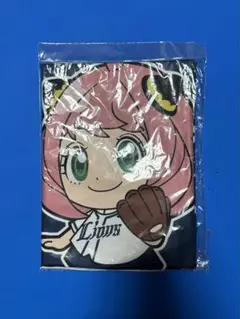 スパイファミリー アーニャ 埼玉西武ライオンズ ハイブリッドフェイスタオル