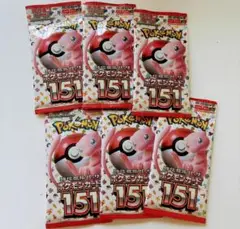 ポケモンカードゲーム 151 バラパック 6パック
