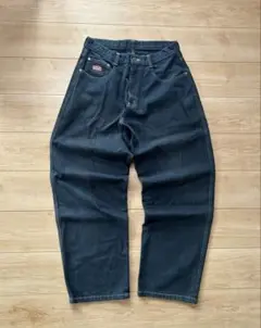 VANS デニムパンツ　バギー　ワイド　ダークリンス