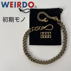 美品 WEIRDO ウィアード パドロック ウォレットチェーン メンズ 正規品 美品 WEIRDO ウィアード パドロック ウォレットチェーン メンズ