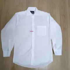 青山 ホワイト ビジネス ドレスシャツ Mサイズ C