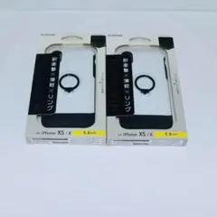 新品　エレコムIPhone XS/x タフスリムケースホワイト2点セットセール中