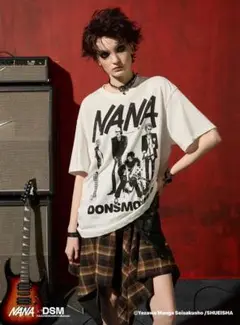 DSM & NANA BlackStones 半袖Tシャツ 男女兼用