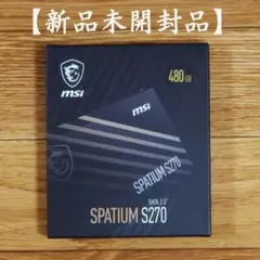 MSI SPATIUM S270 480GB SATA2.5 SSD①