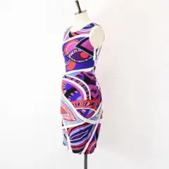 高級 近年モデル EMILIO PUCCI エミリオプッチ プッチ柄 総柄