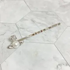 Vivienne Westwood｜ヘアピン　パールオーブ