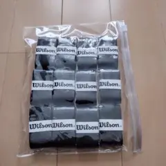 テニス グリップテープ ウイルソン オーバーグリップ 12個セット黒