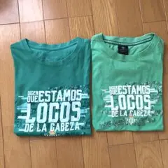 ベティス　グリーン系　半袖Tシャツ　2枚セット　140サイズ
