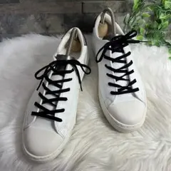 コンバース　クップ　ホワイト　レザー　24cm