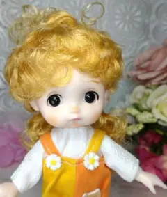 けいあゆ様 ご確認用 黄色い巻き毛の困ってるちゃん