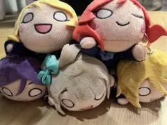ラブライブ！ μ's 寝そべり NN 5体セット