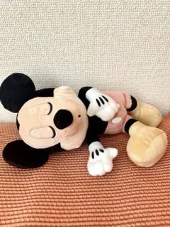 ミッキー おやすみMぬいぐるみ　～くすみパステル～