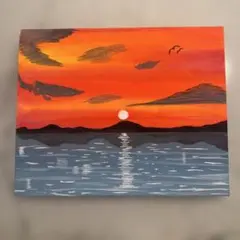 夕日