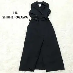 1% SHUHEI OGAWA トレンチツイルワンピース