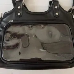 痛バ 黒 痛バッグ ショルダー ミニ痛バ
