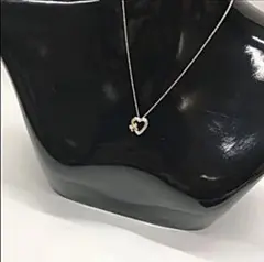 ティファニー ハートリボンネックレス レア⭐️希少 激カワ❤(。☌ᴗ☌。)