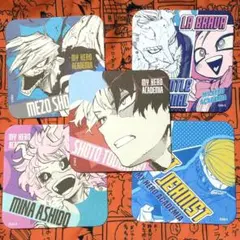 僕のヒーローアカデミア 原画展　ヒロアカ　アートコースター　5枚セット　轟焦凍