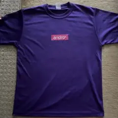 andro パープル Tシャツ Mサイズ