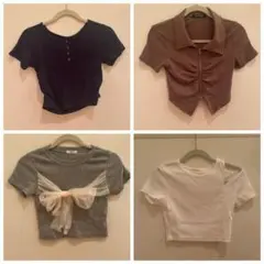 夏服 レディース Tシャツ まとめ売り 4点