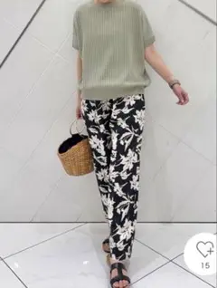 完売！urbanresearchdoorsリネンレーヨンフラワープリントパンツ