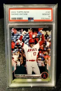 Topps Now 大谷翔平 #147 PSA10 GEM MT