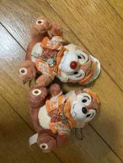 チップとデール ぬいぐるみ 2体セット